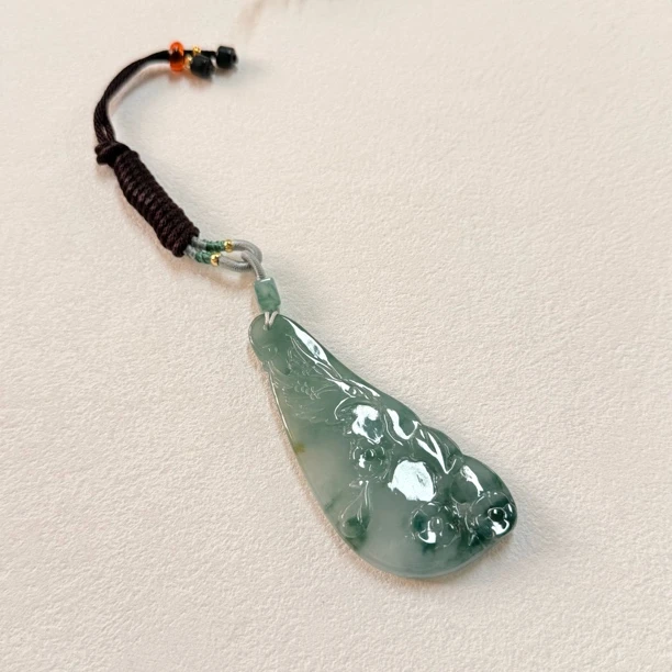 【六六中古】孤品复古翡翠挂件ty2020