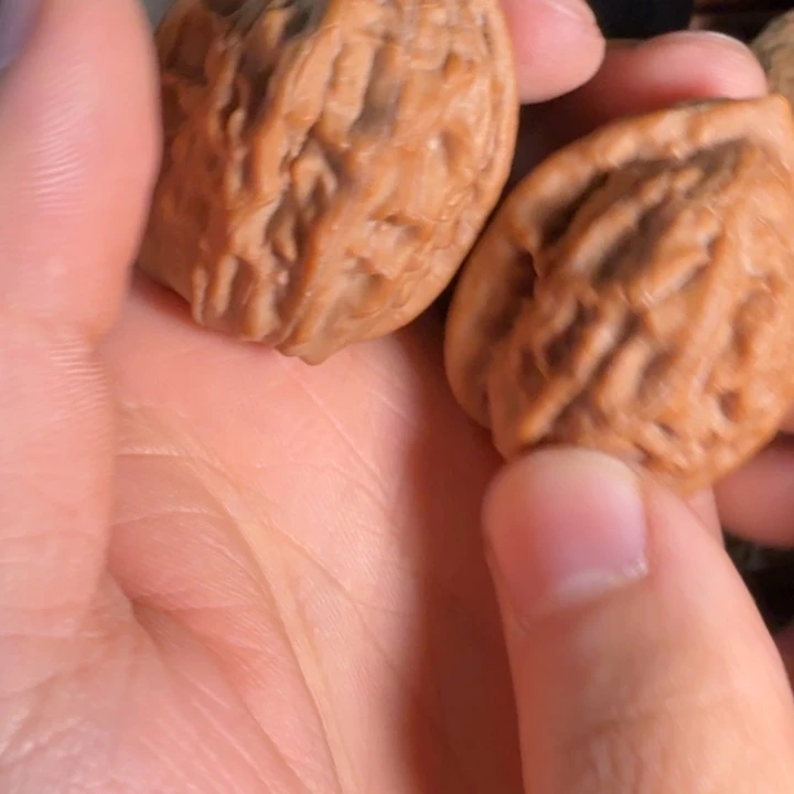 噢***乖吊坠文玩核桃大红袍34