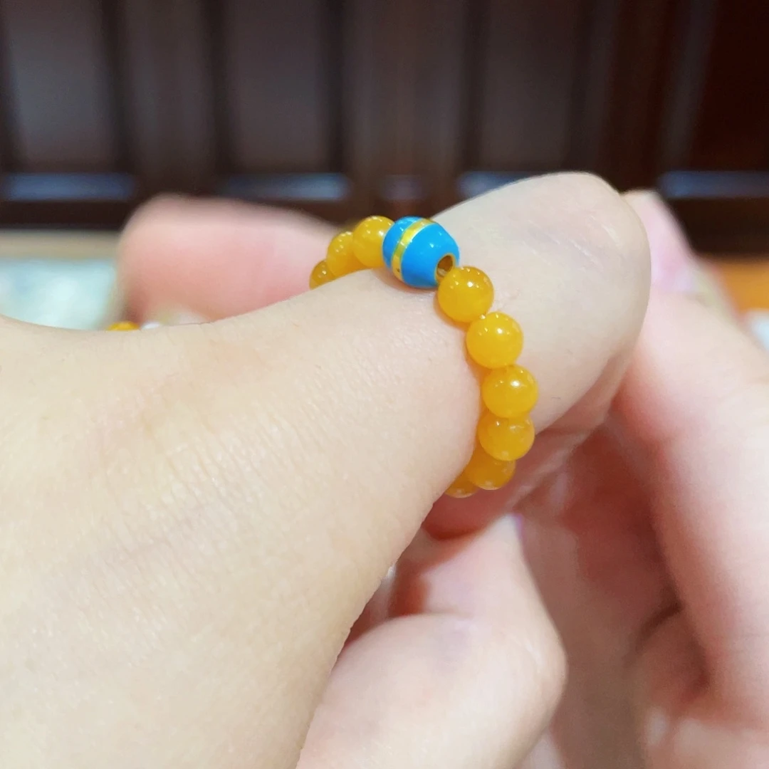 蜜蜡手链未镶嵌手串