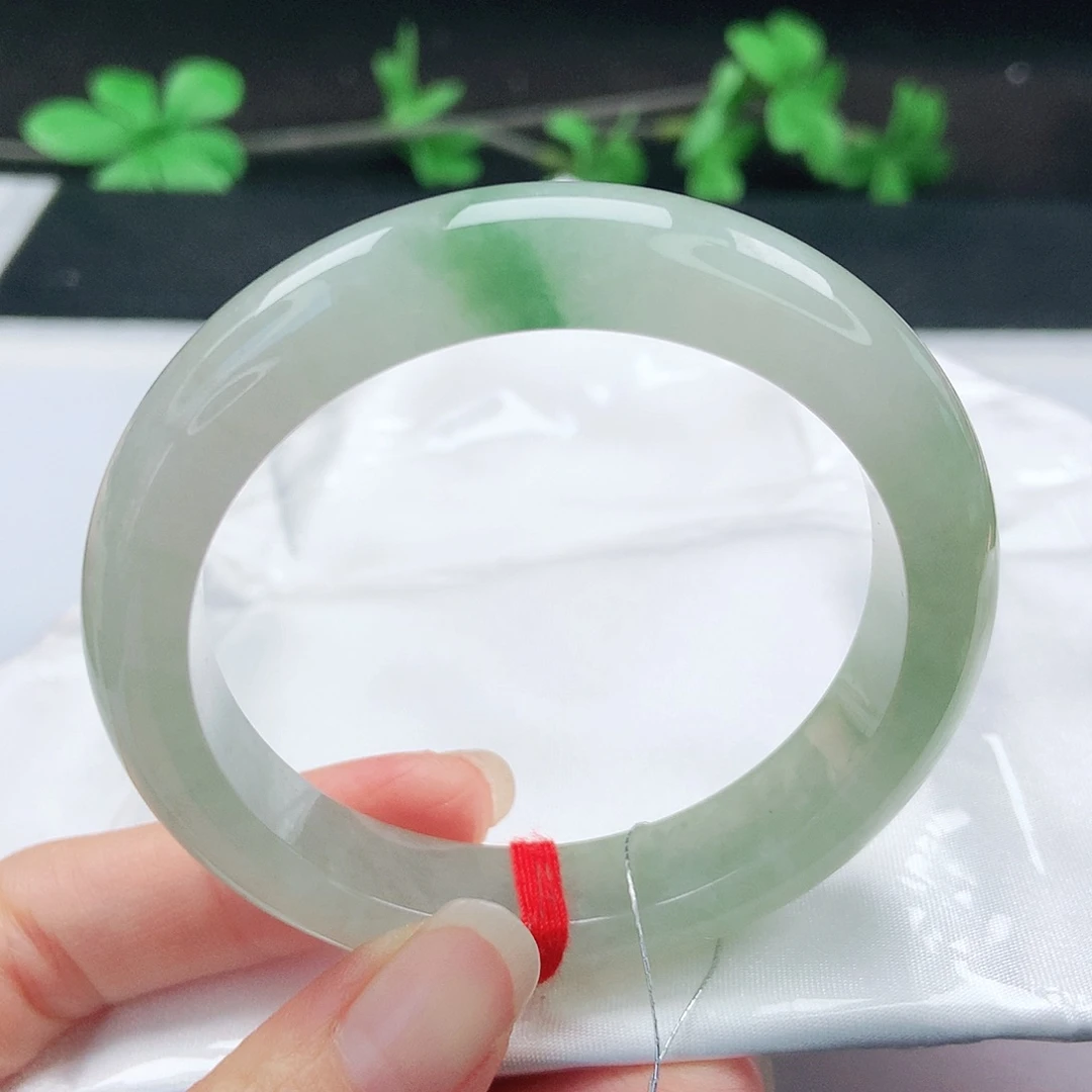 未镶嵌手镯翡翠54圈