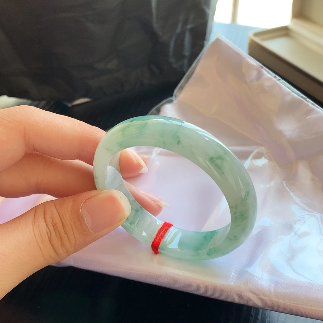 翡翠未镶嵌手镯天然缅甸翡翠A货手镯