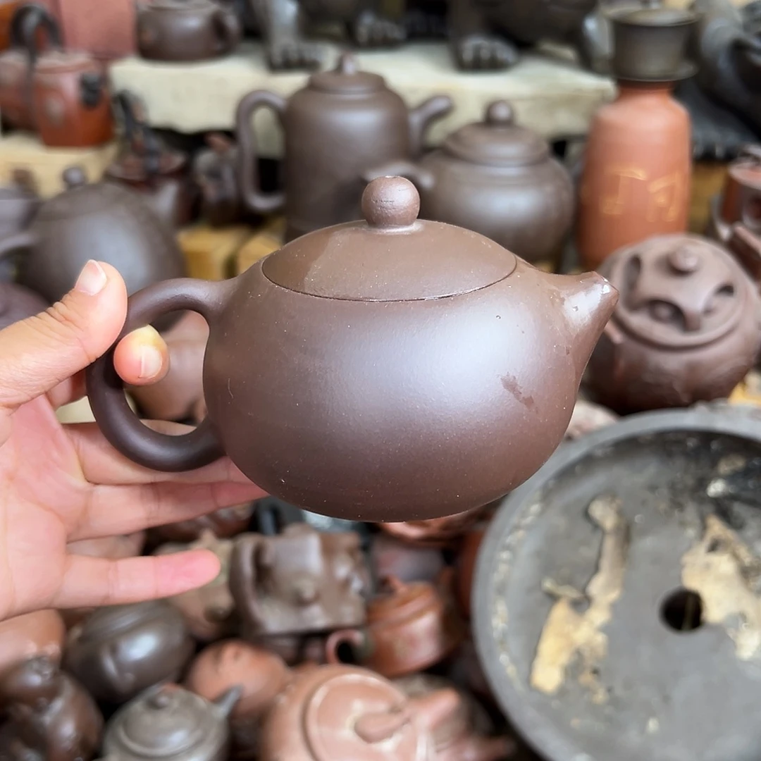 茶壶紫砂原矿紫砂壶