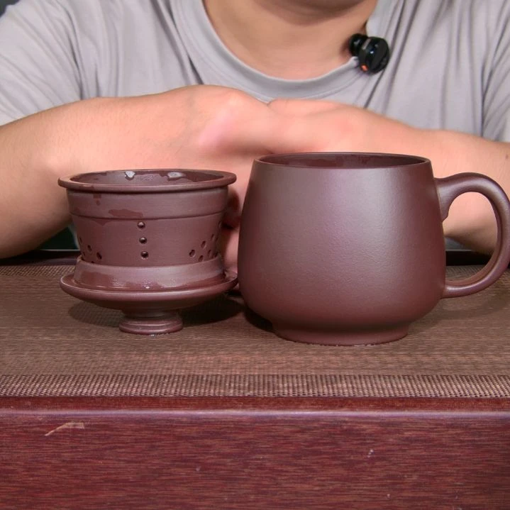 茶杯紫砂高货放漏