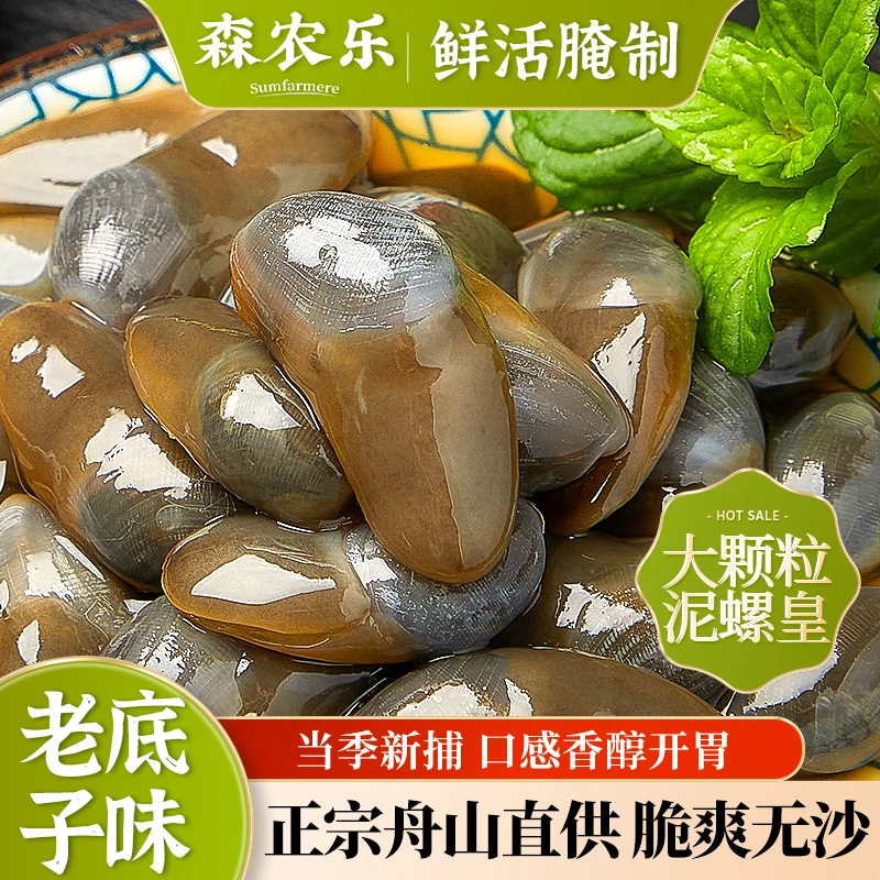 泥螺黄泥螺鲜美即食罐装特大号新鲜醉泥螺腌制宁波正宗舟山特产