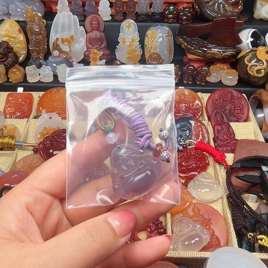 琪***宝玛瑙/玉髓颈饰未镶嵌