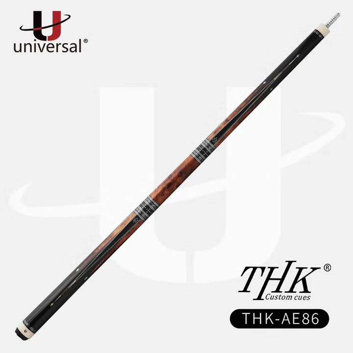 环球THKAE86，THKAE80中式八球通用大头台球杆适合多种玩法