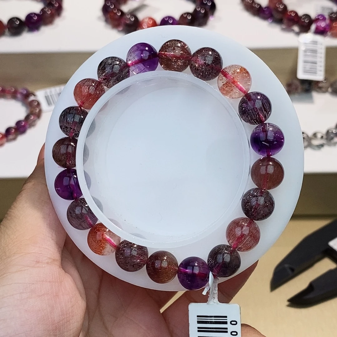 水晶手链未镶嵌黑加仑9