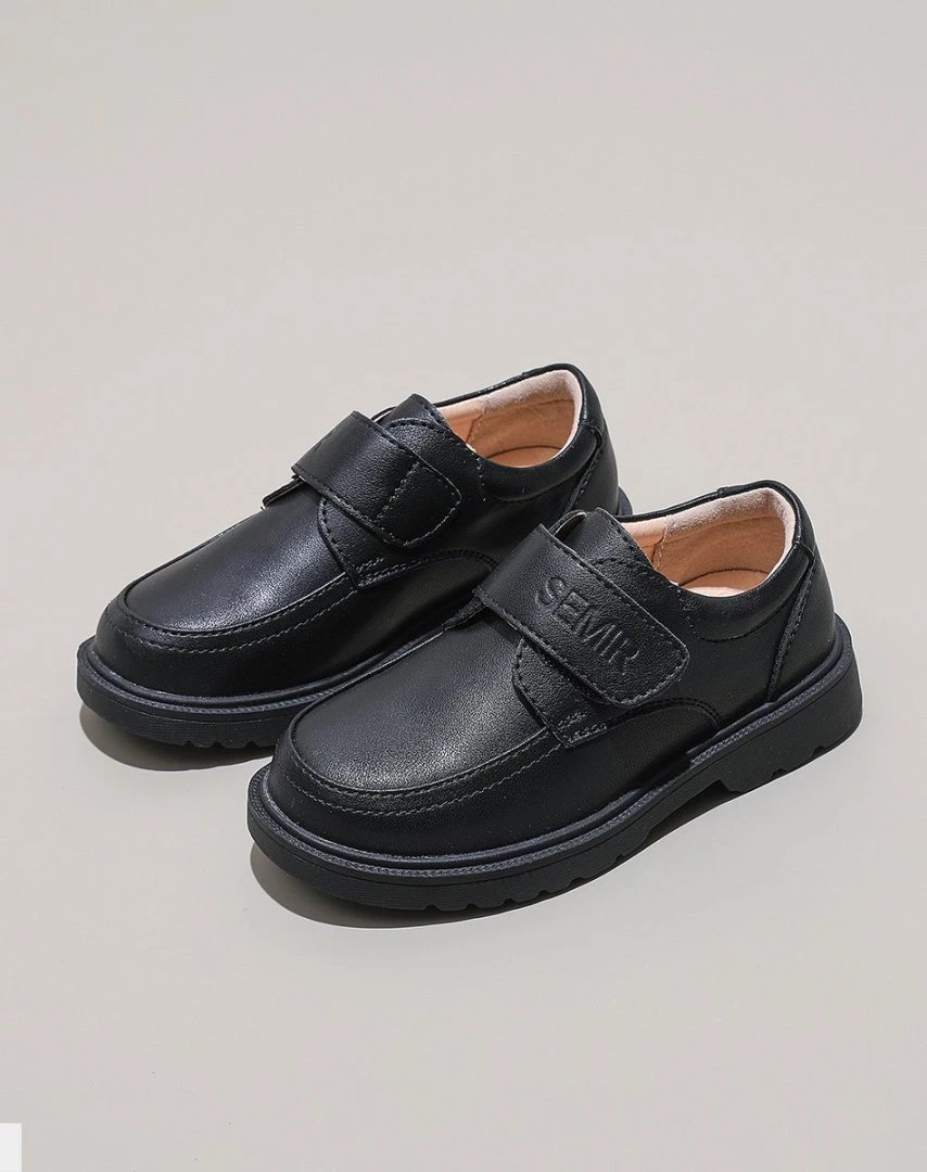 泡妈童鞋   2025春季儿童休闲女童单鞋时尚皮鞋233376