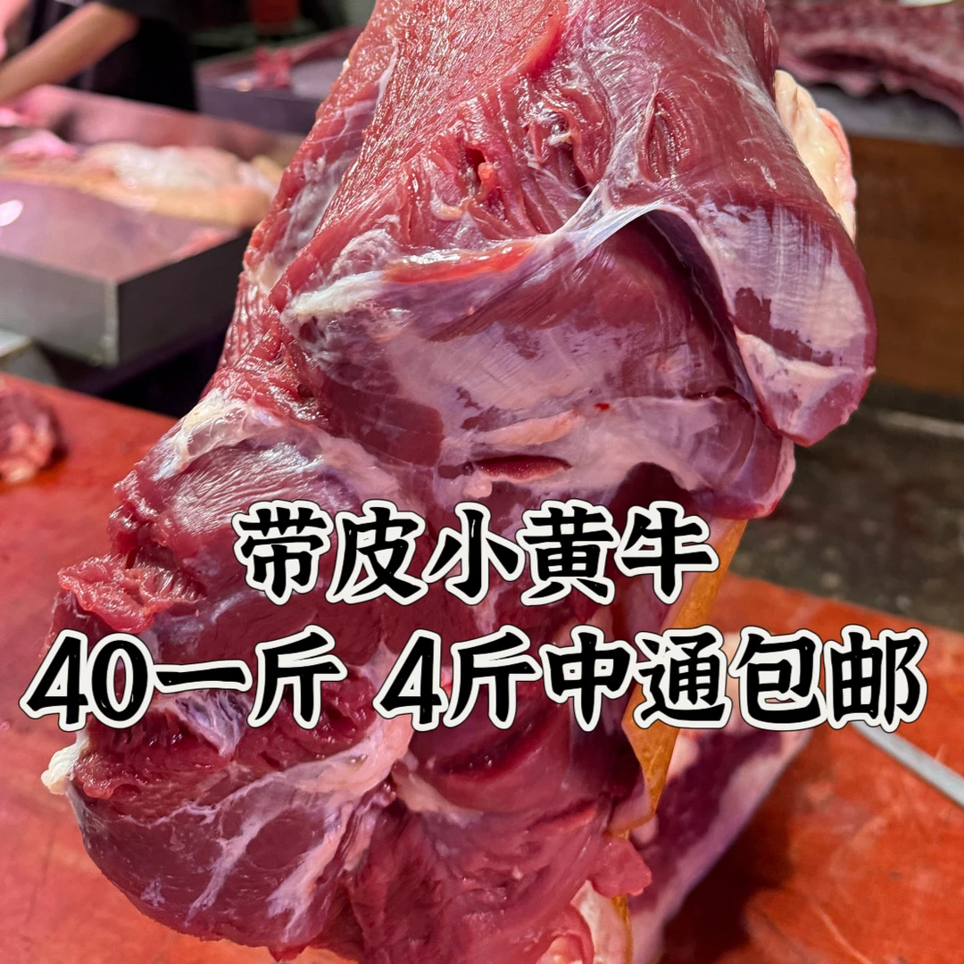 贵州云上丹寨带皮小黄牛（重量以直播间现称为准）