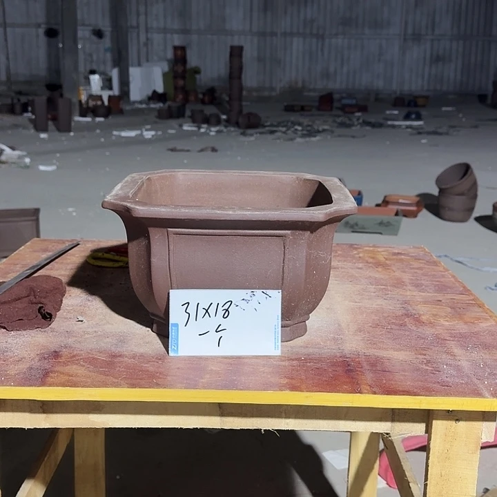 紫砂花盆手工制作9