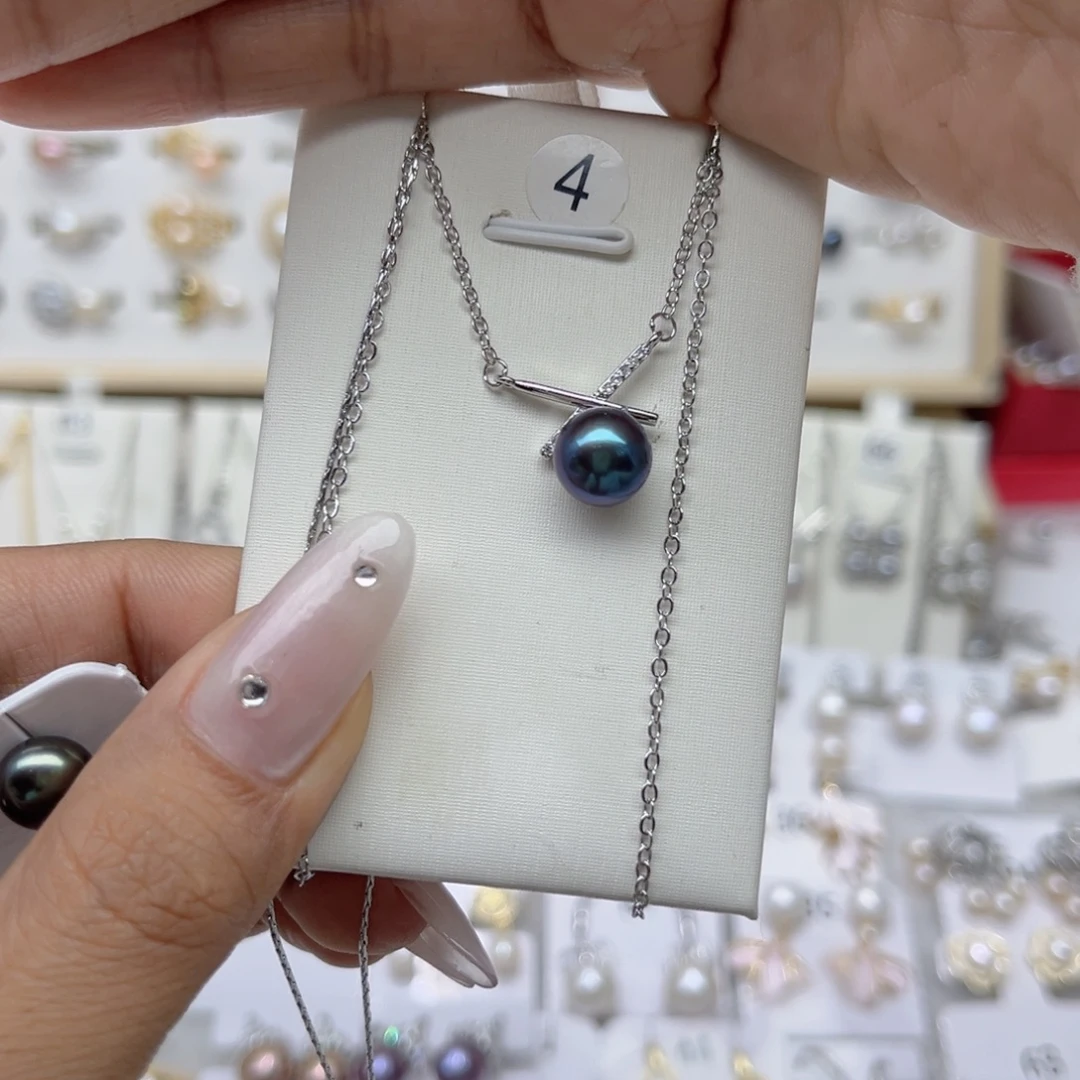 小***运合金淡水珍珠戒指