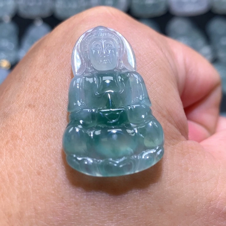 翡翠未镶嵌颈饰缅甸翡翠