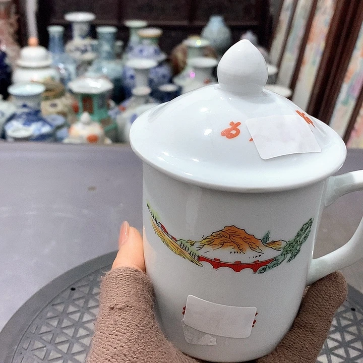 摆件陶博古架陶瓷摆件