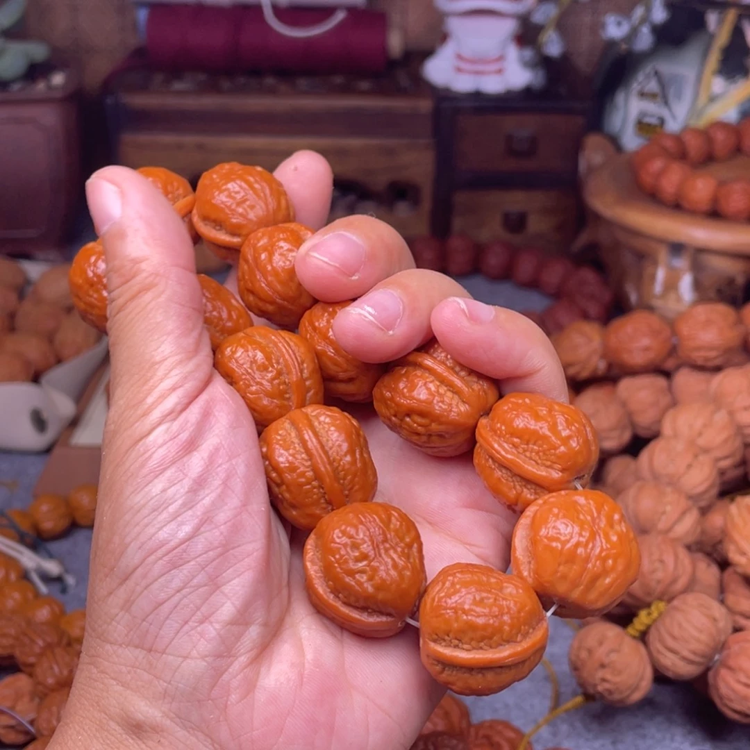 沐***吊坠文玩核桃金蟾