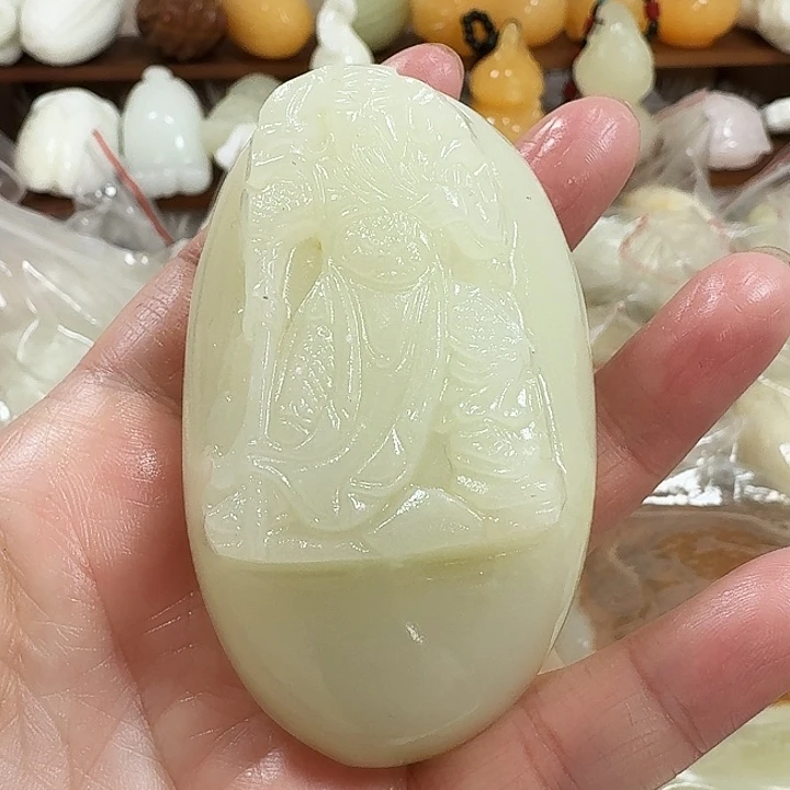 安***生砖雕石头手把件不退不换