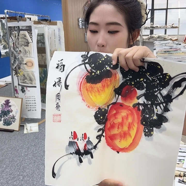 国画国画作品纯手绘