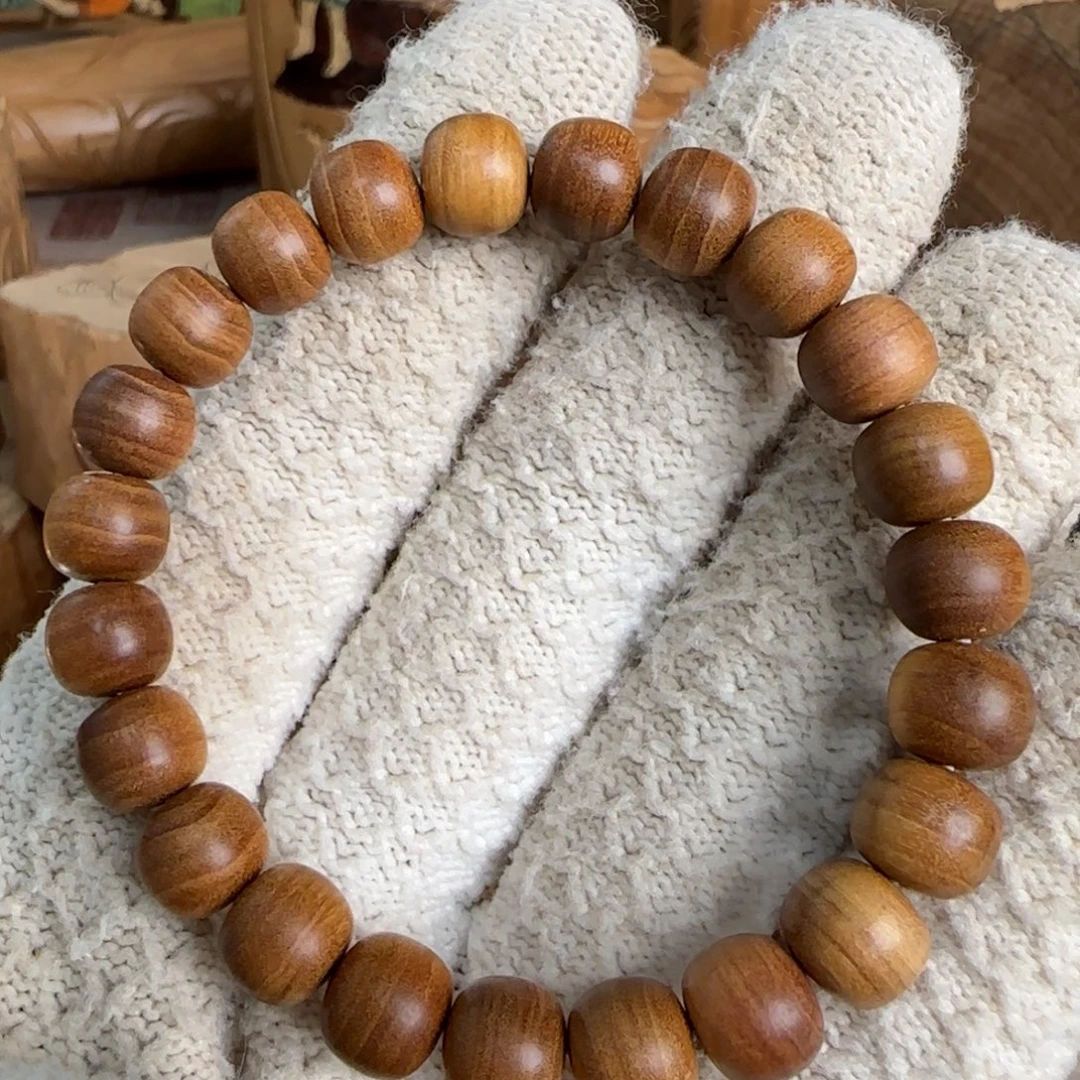 檀香木无事牌8.9老型单圈