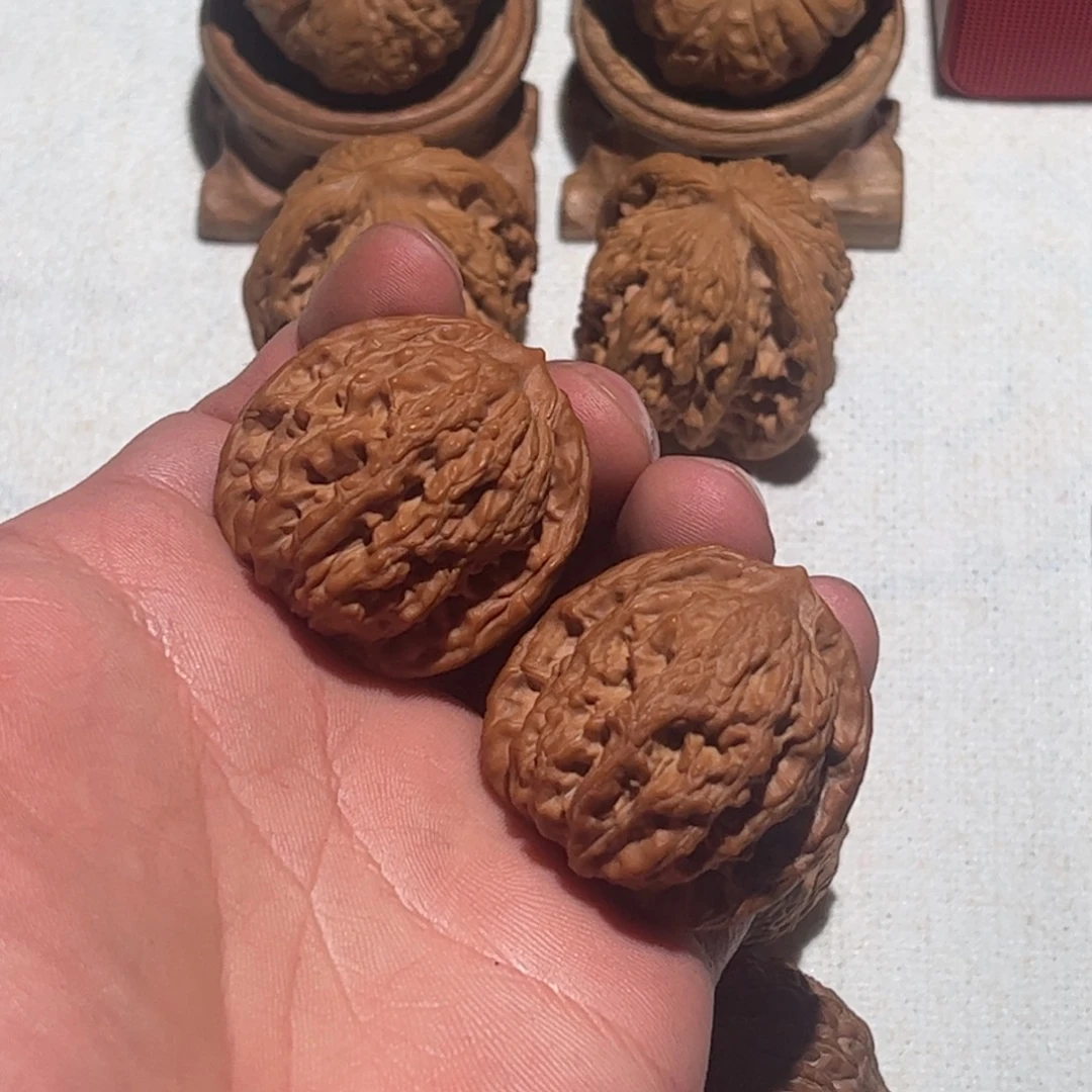 吊坠文玩核桃38尺虎头