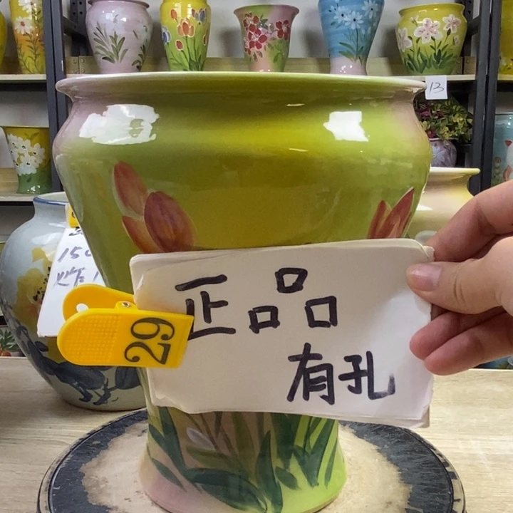 景德镇高温陶瓷花盆
