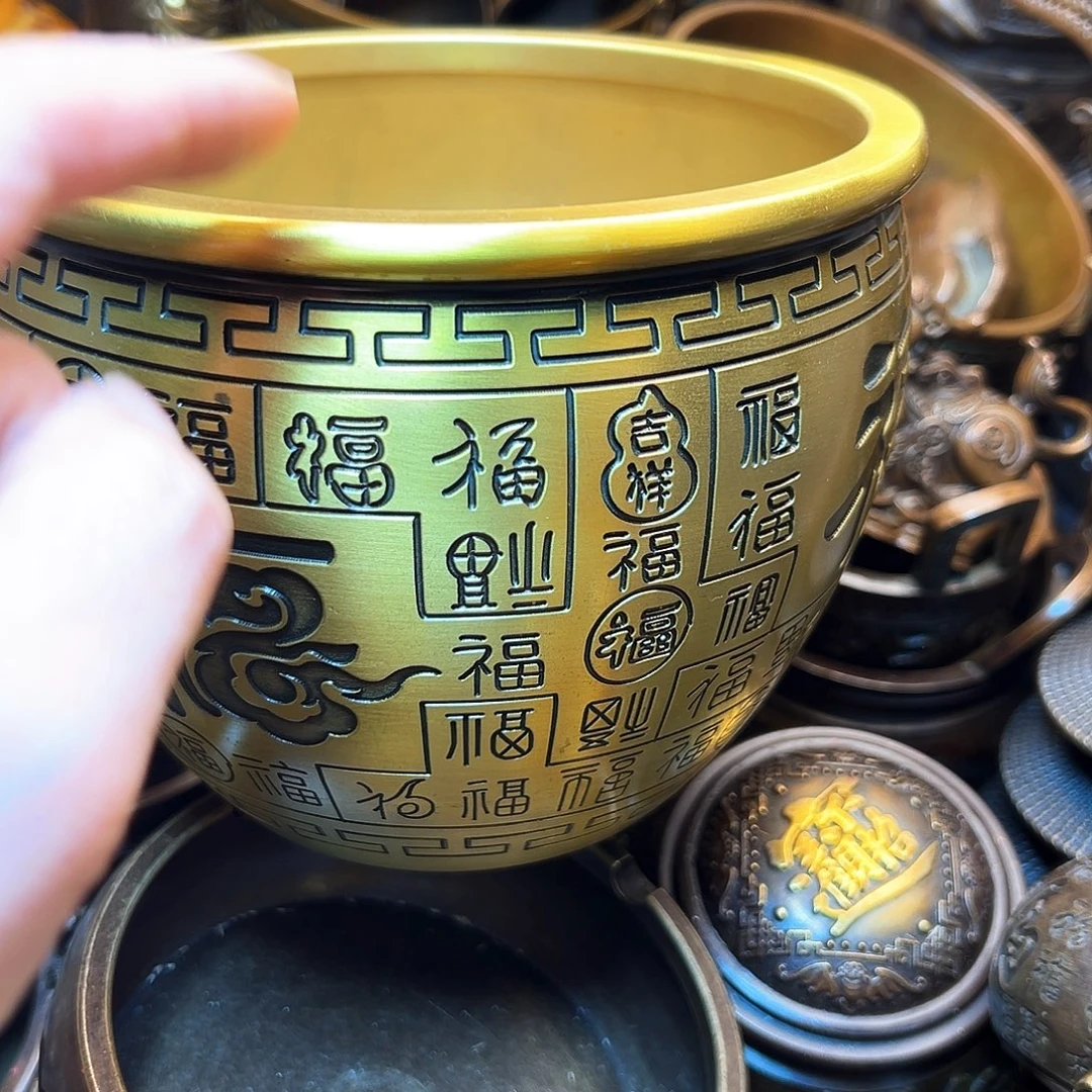 精美铜器工艺品等