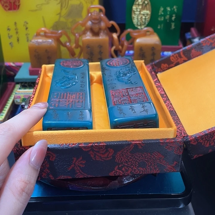 寿山石印石篆刻印章引首章闲章姓名章生日礼物