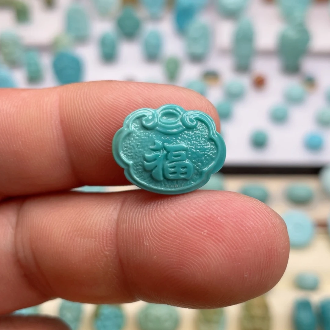 【闪购商品】绿松石未镶嵌吊坠(不含链)