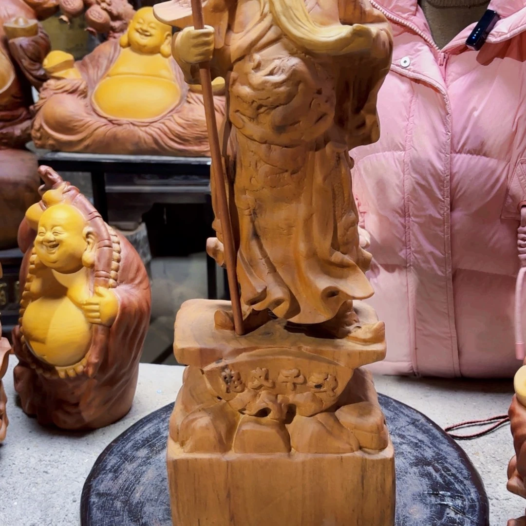 9****香樟木立刀关公香樟木