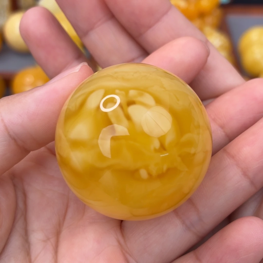 蜜蜡未镶嵌吊坠(不含链)39珠