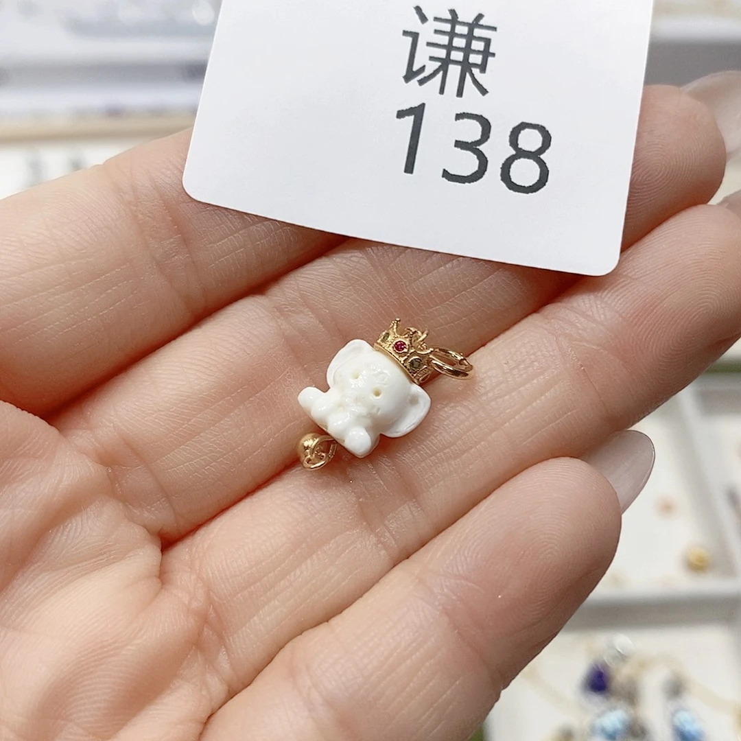 海蓝宝石颈饰银S925镶嵌谦138