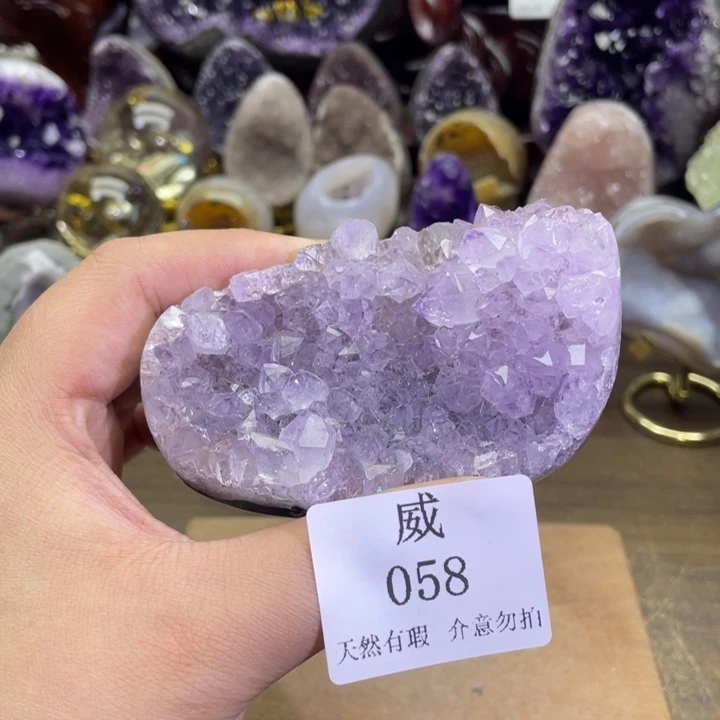 水晶未镶嵌珠宝半成品