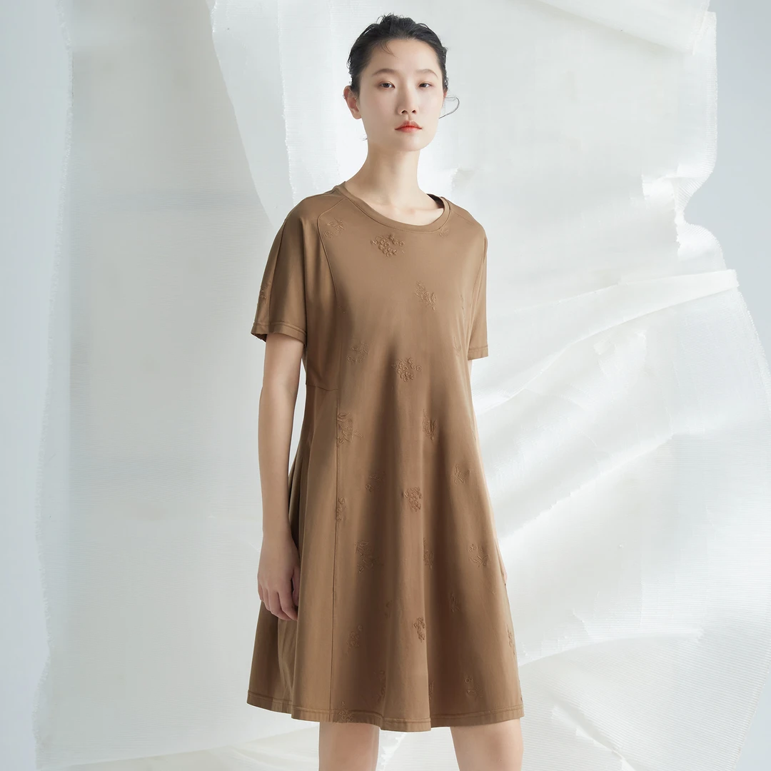 【粉丝专享】其用/林下风致T恤裙 2BM37138