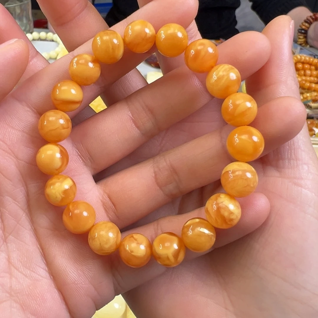 琥珀裸石未镶嵌蜜蜡