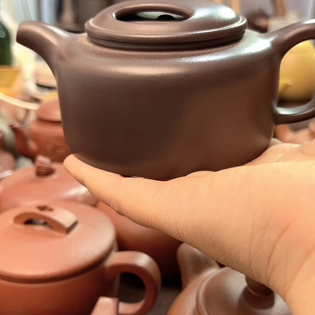茶壶紫砂全手工制作