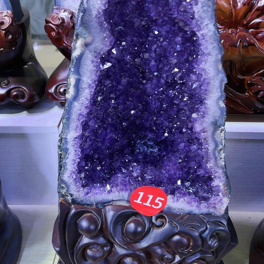 紫晶大型摆件（非配饰）未镶嵌