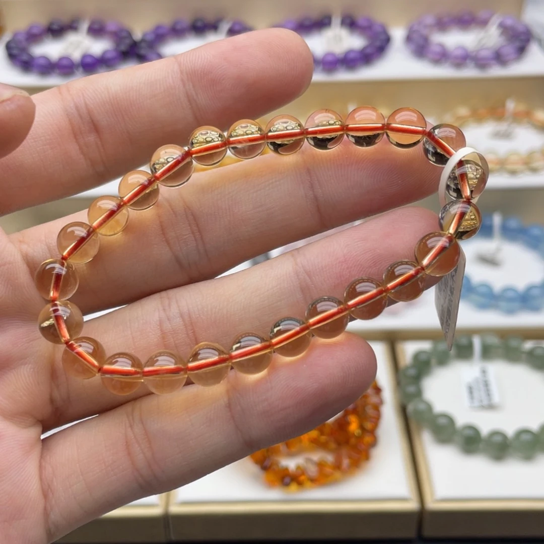 水晶手链未镶嵌纯天然