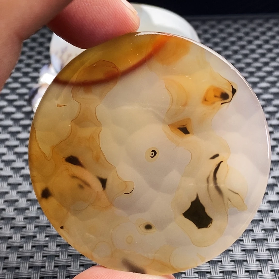 玛瑙/玉髓未镶嵌吊坠(不含链)75