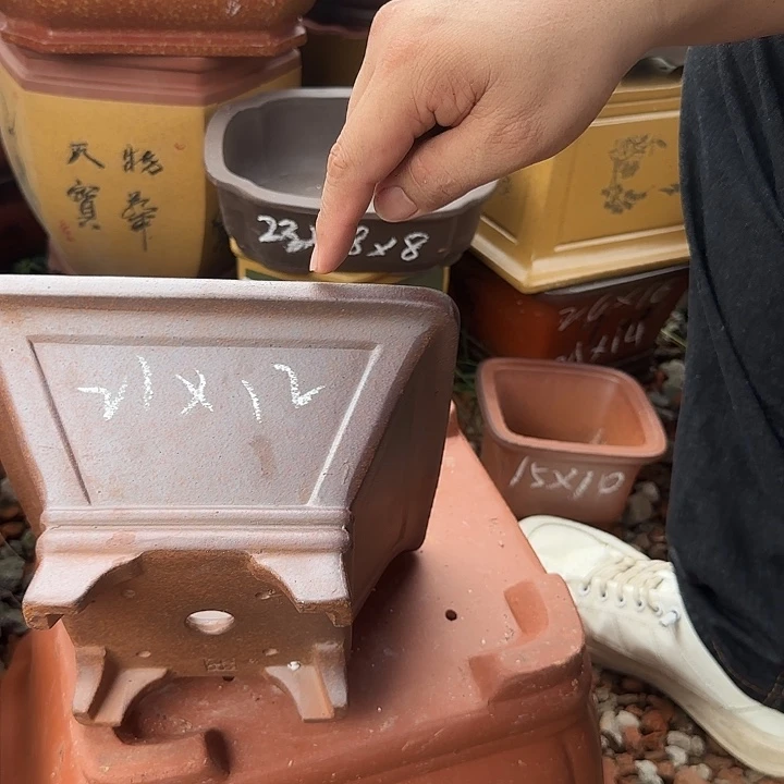 紫砂花盆紫砂花盆盆景盆