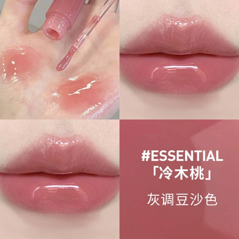 3CE/三憙玉滴光唇蜜 柔秋豆沙色3.8g