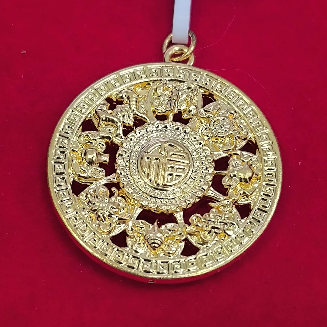 【思思专享】足金999 八宝罗盘 1.91 GP 添金纳福