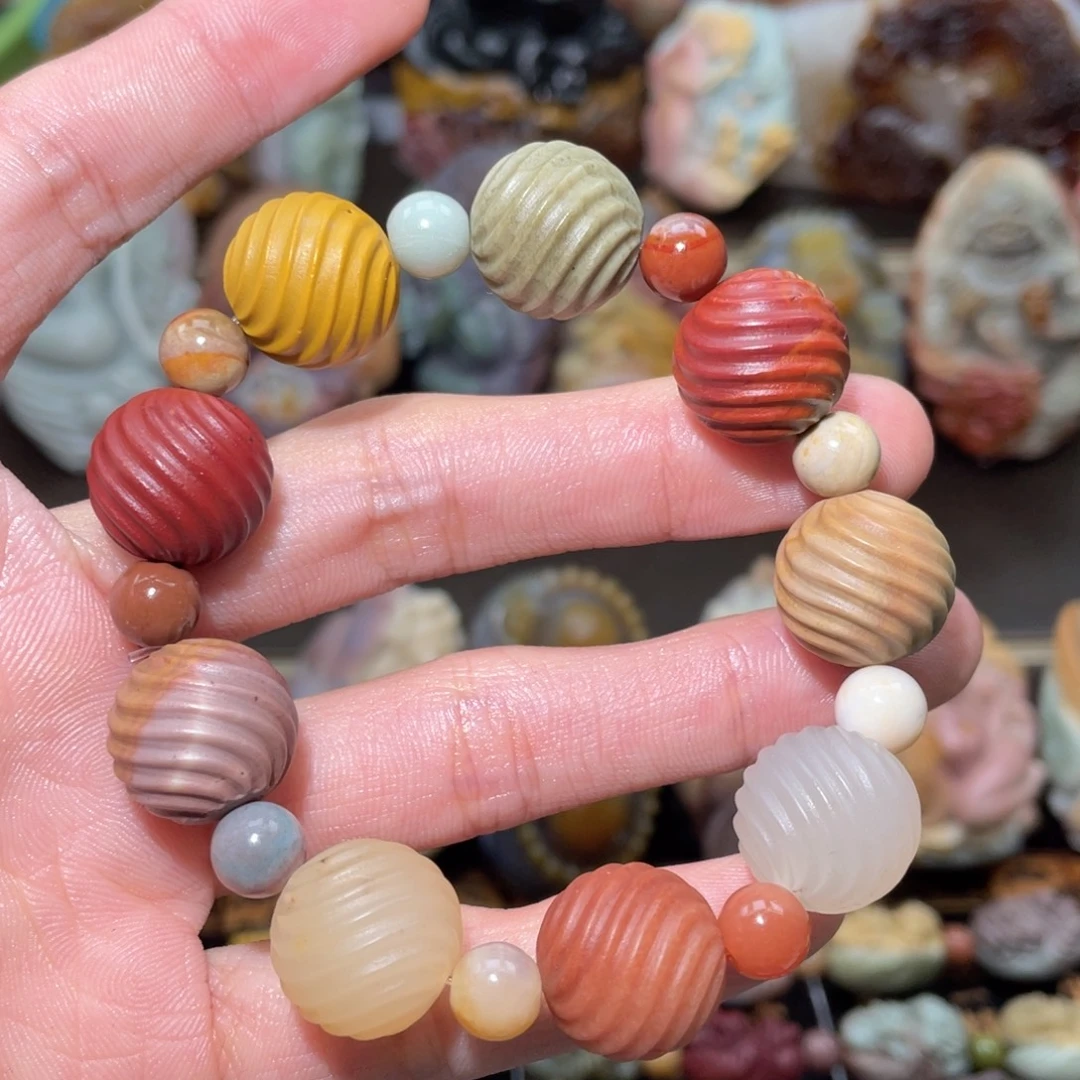 石英质玉未镶嵌手串