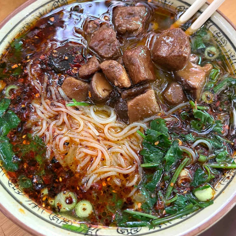 【买6桶发12桶】云南过桥米线香辣鸡汤米线非油炸速食米线泡面批发