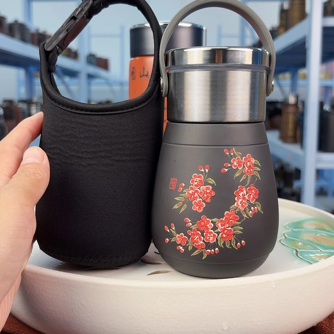 宜兴原矿紫砂杯子