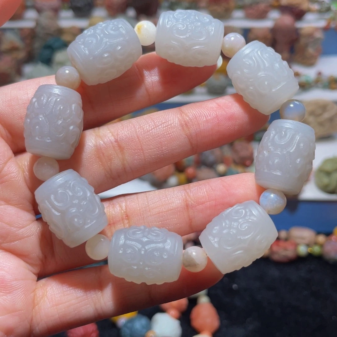 未镶嵌手链石英质玉