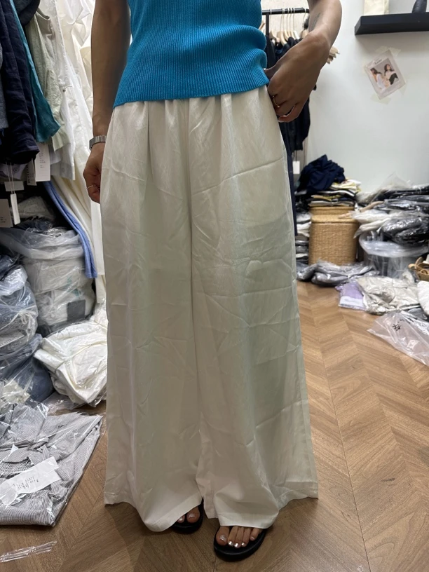 赵赵专属｜2025新款百搭显瘦高腰休闲阔腿裤时尚