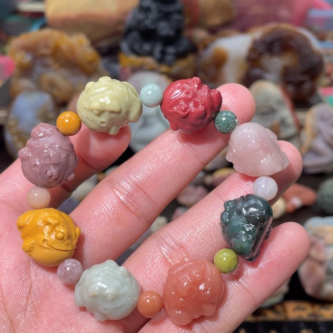 石英质玉未镶嵌手串