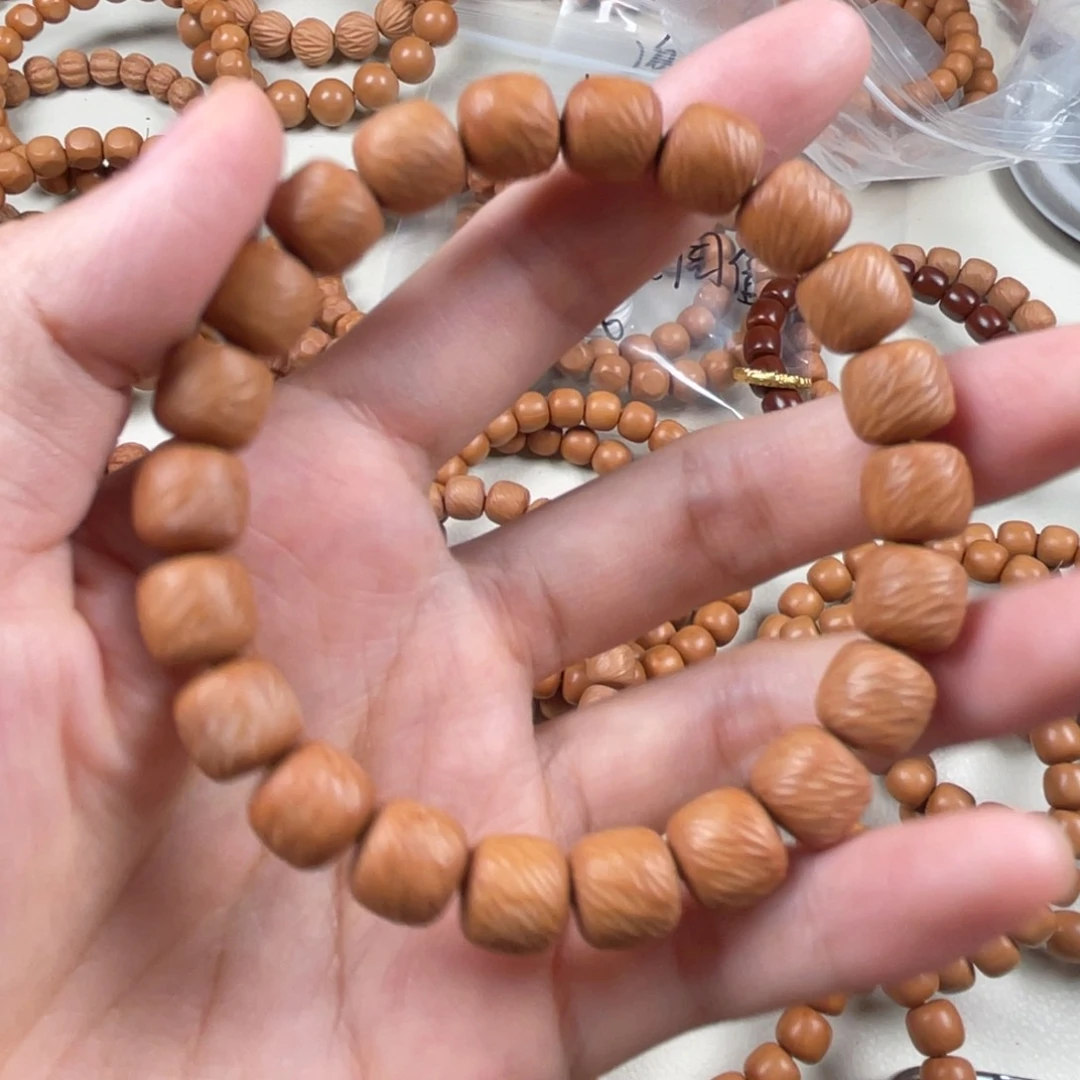 猴头核桃吊坠走色云锦道住➕配饰