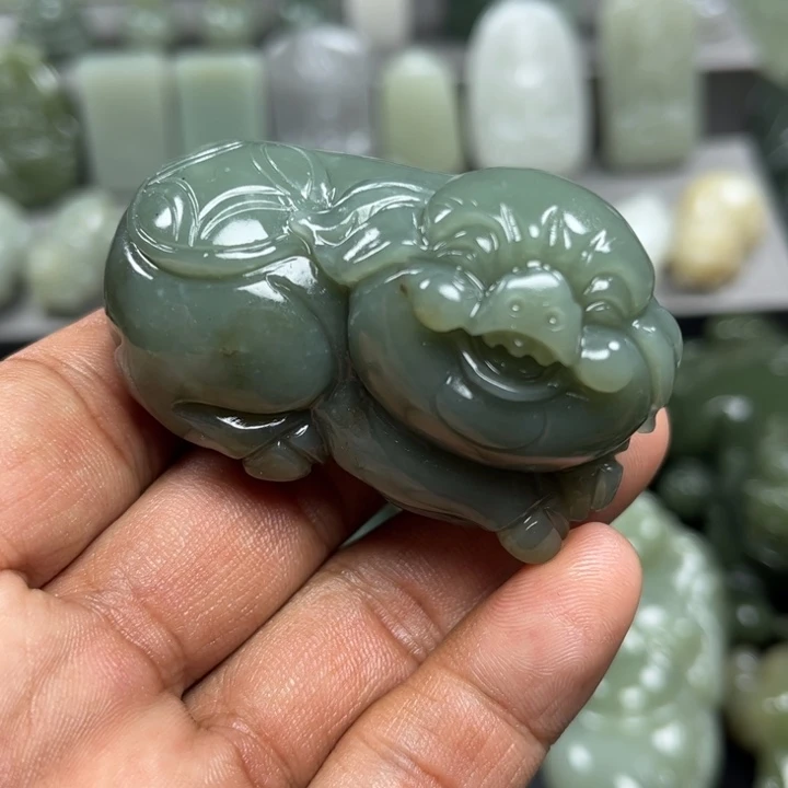 和田玉把件未镶嵌古*