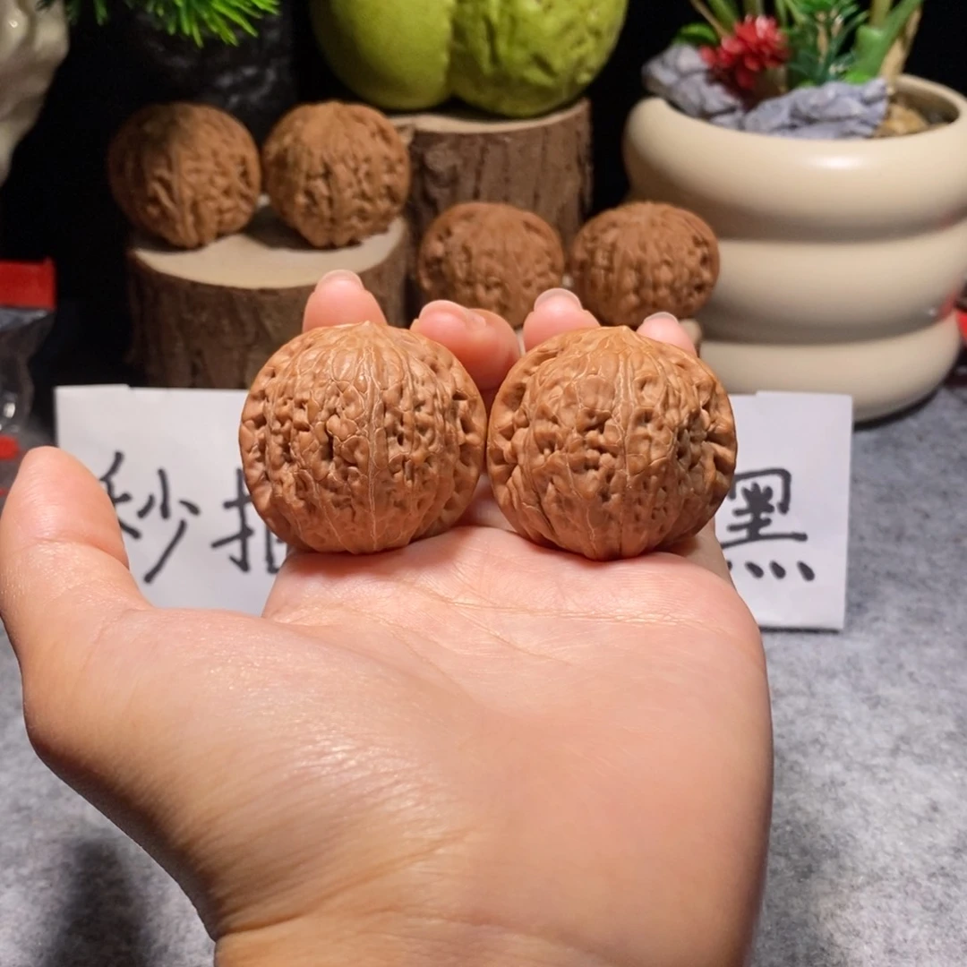 核桃把件全品38铁锤41克