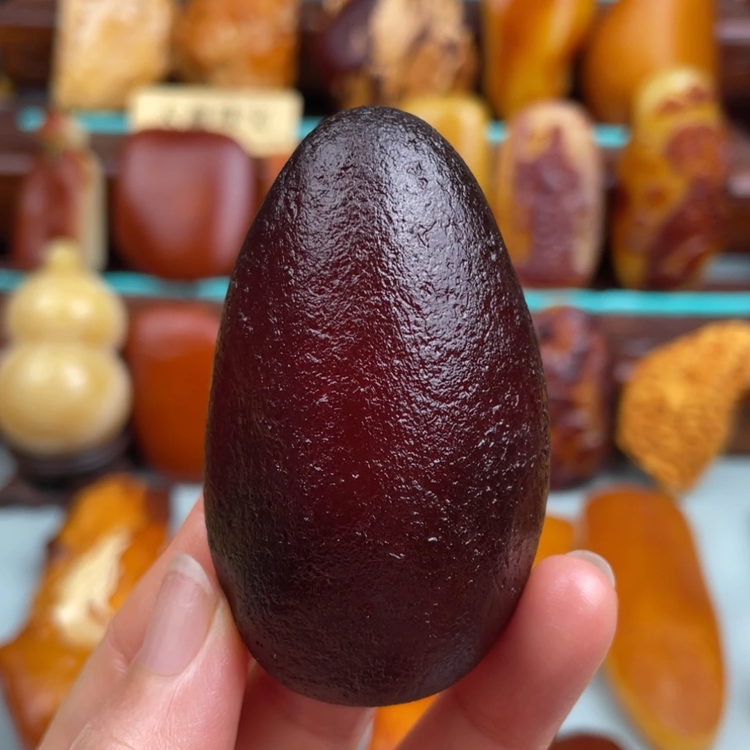 未镶嵌定制琥珀蜜蜡全皮吊坠