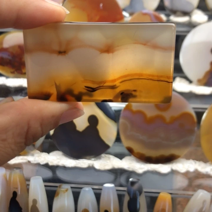 合金玛瑙/玉髓珠宝奇石44